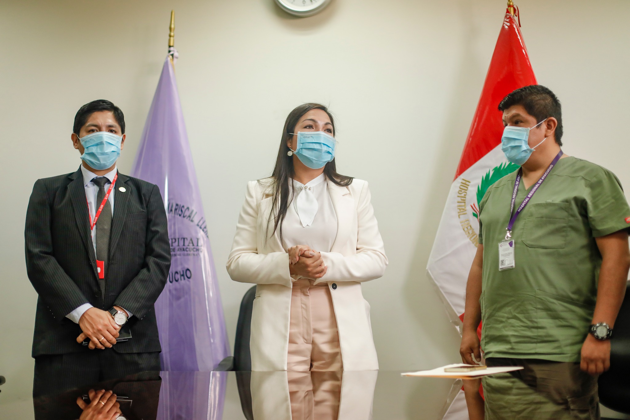 Presentan a nuevos jefes de OCI del Prider y del Hospital Regional