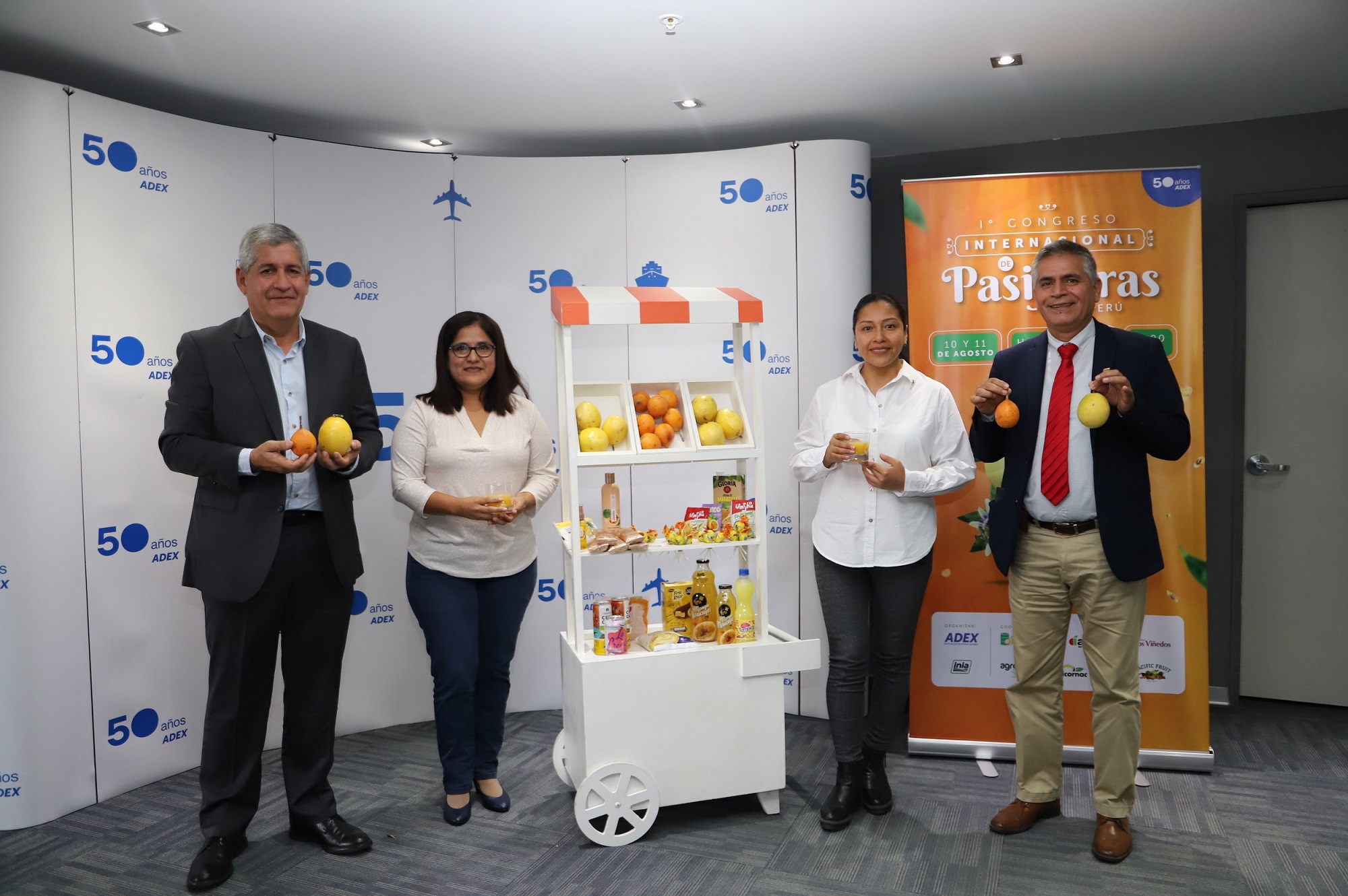 ADEX y el INIA trabajan para que la maracuyá sea el top entre  las 5 de frutas más exportadas
