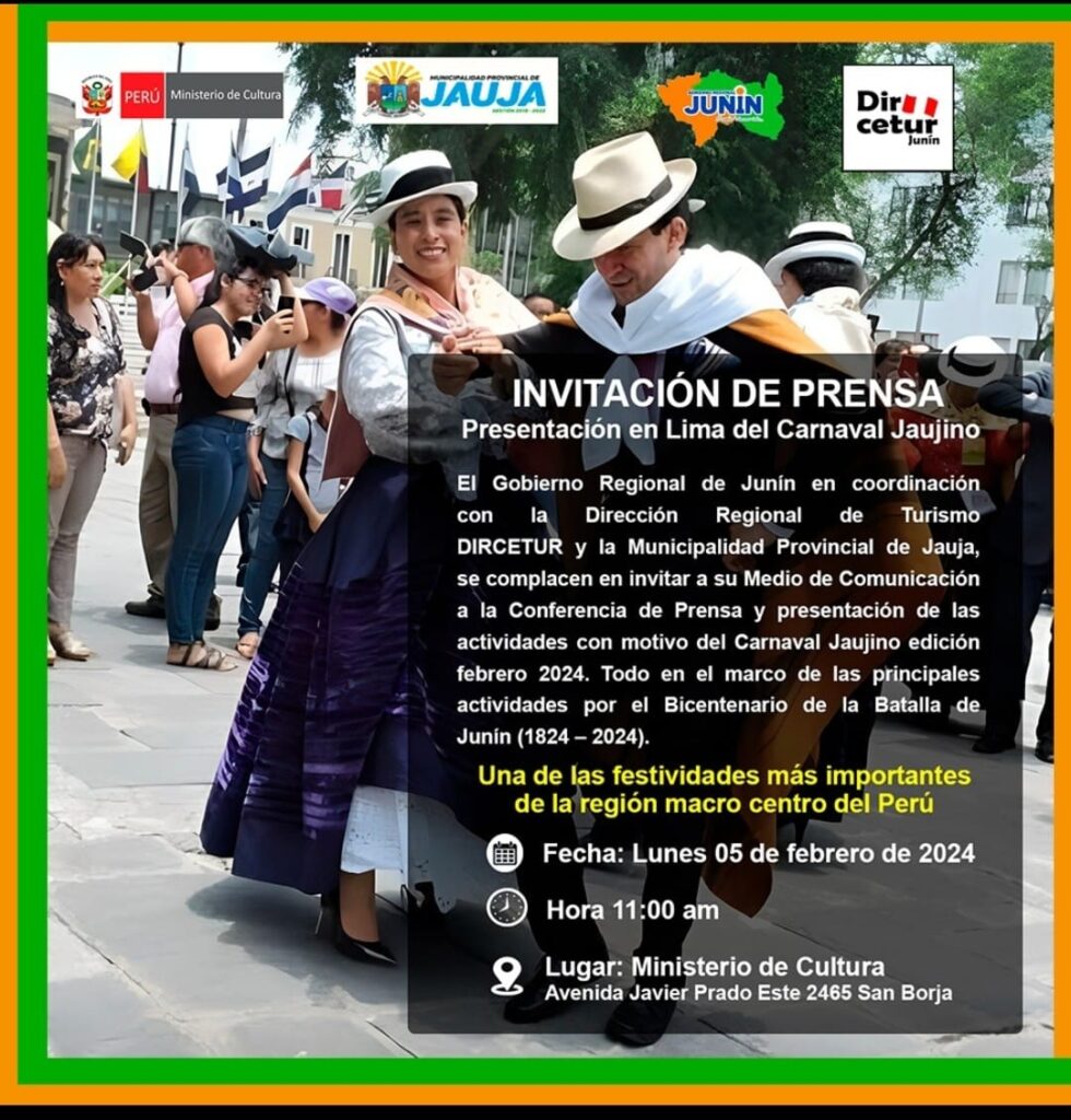 Invitación carnavalera