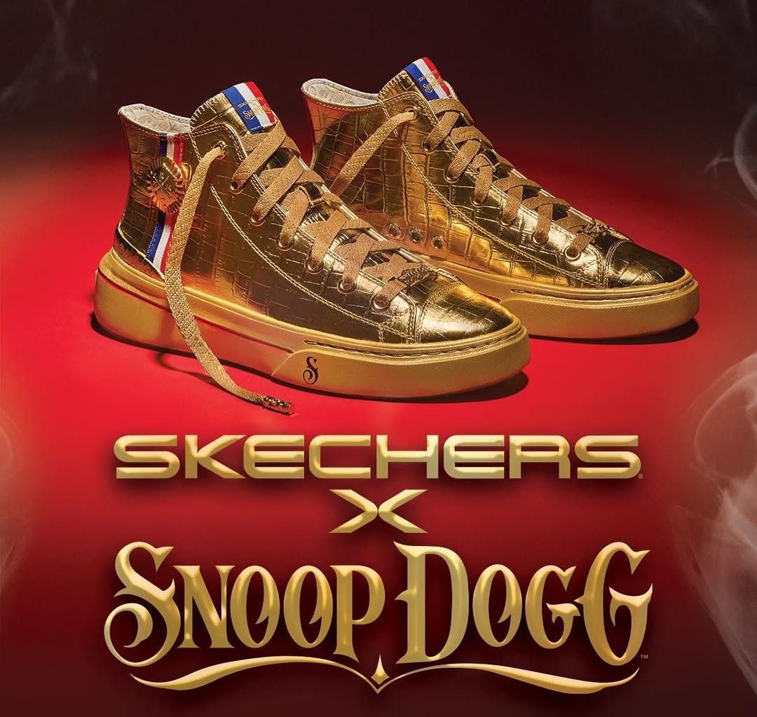 ¡Las zapatillas doradas de Snoop Dogg en colaboración con Skechers llegan al Perú en edición limitada!