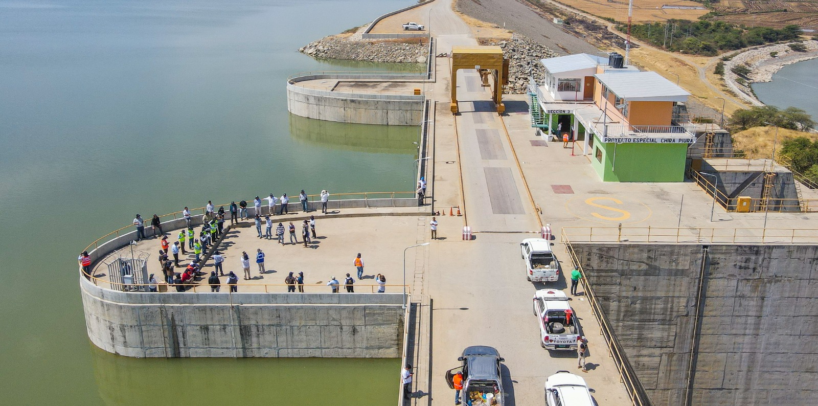 MIDAGRI: Delegaciones técnicas de 8 países visitan el proyecto Alto Piura y el sistema Poechos