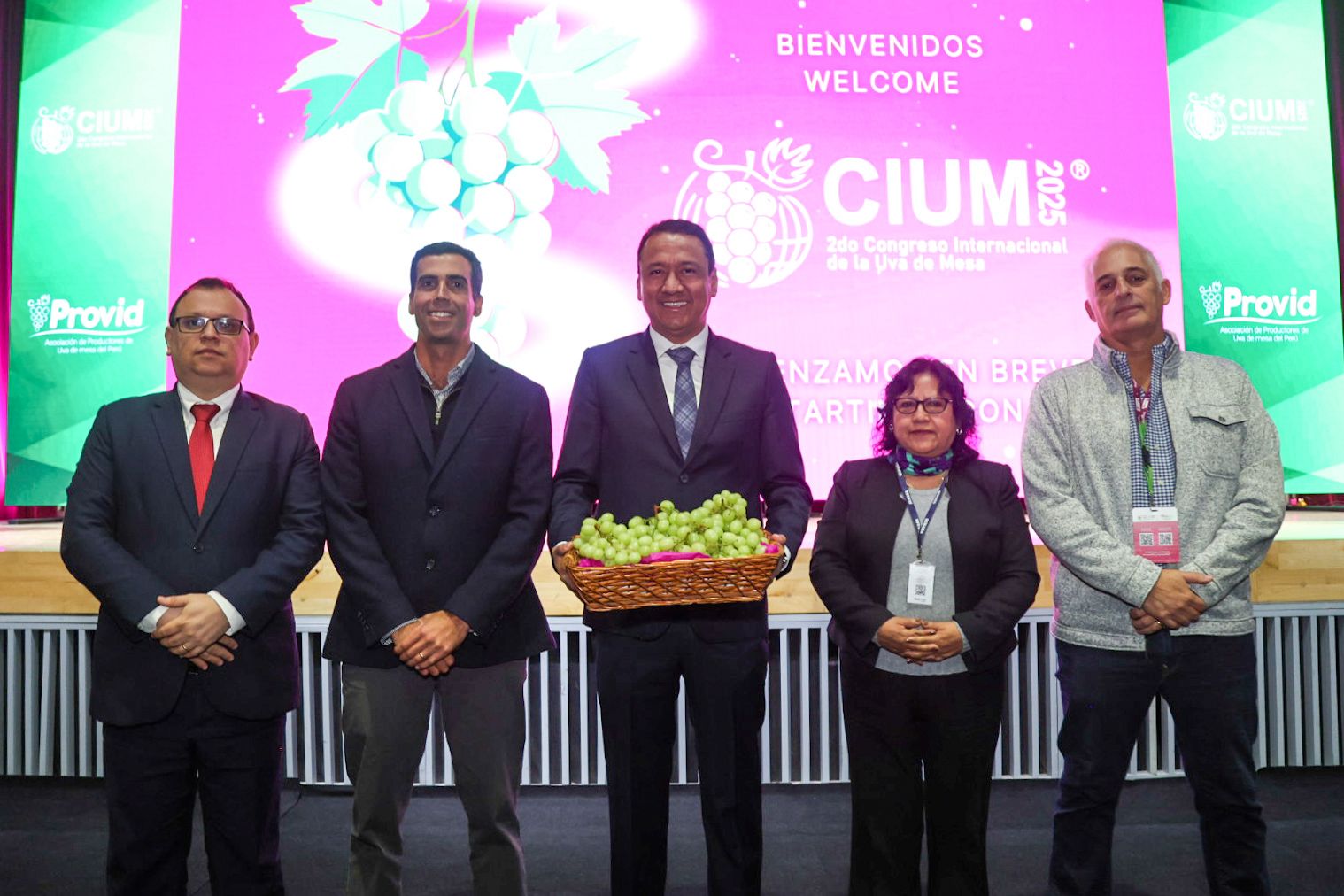 MIDAGRI impulsa el potencial agroexportador del país en 2° Congreso Internacional de Uva de Mesa 2025