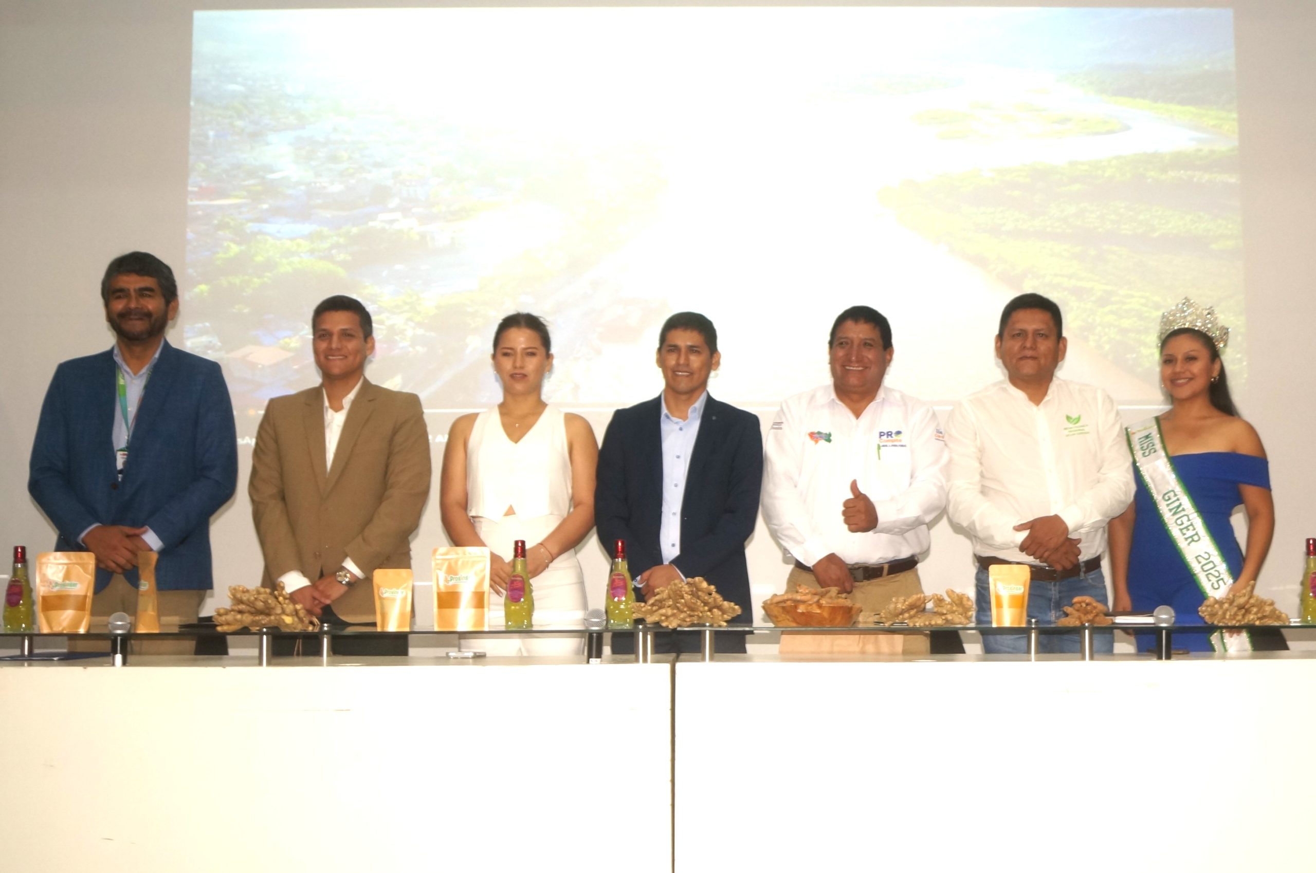 Pichanaki será sede de la III Convención Internacional del Jengibre 2026