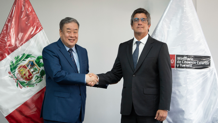 Perú y China refuerzan el diálogo para dinamizar el comercio conjunto