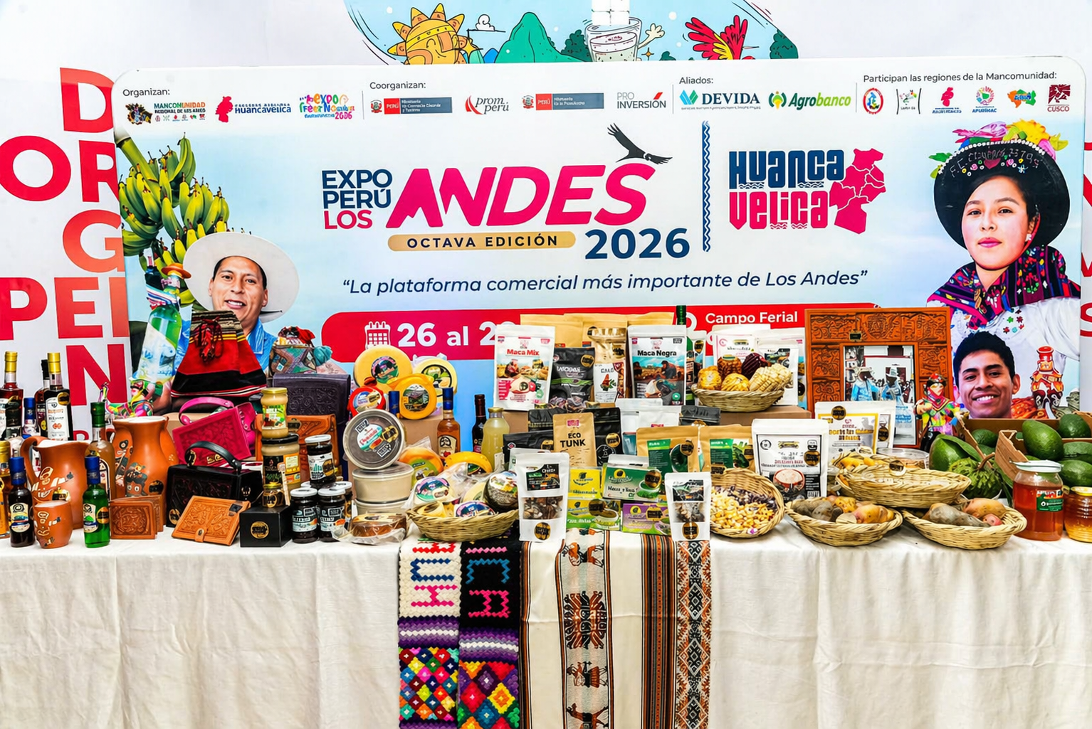 Presentaron Feria    Expo Perú Los Andes Huancavelica 2026