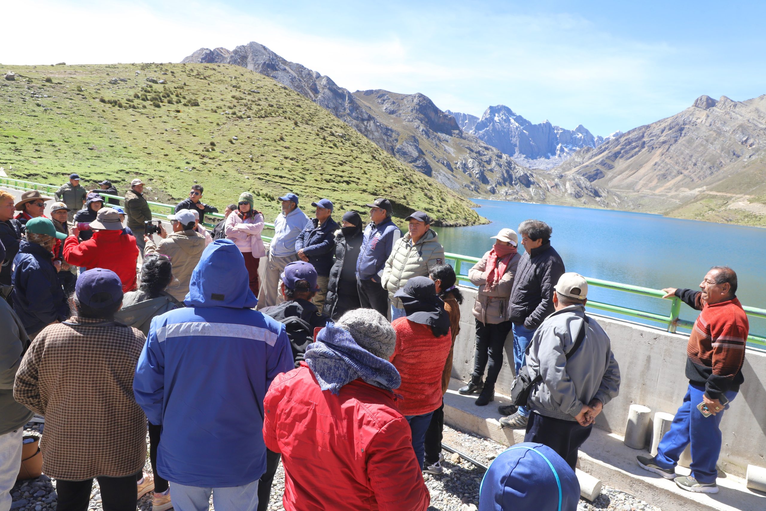 Junta de Usuarios Chancay-Huaral realizó pasantía a lagunas altoandinas de la cuenca