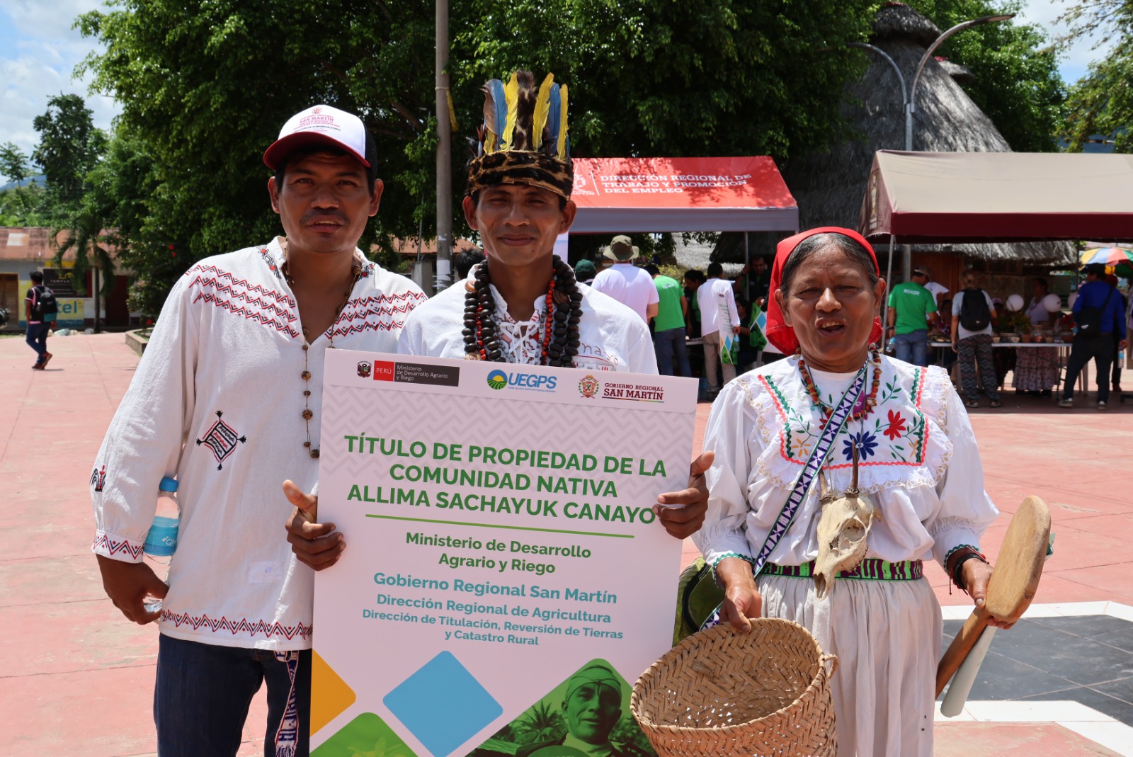 San Martín: Comunidad nativa Kichwa asegura su territorio con inscripción de título de propiedad