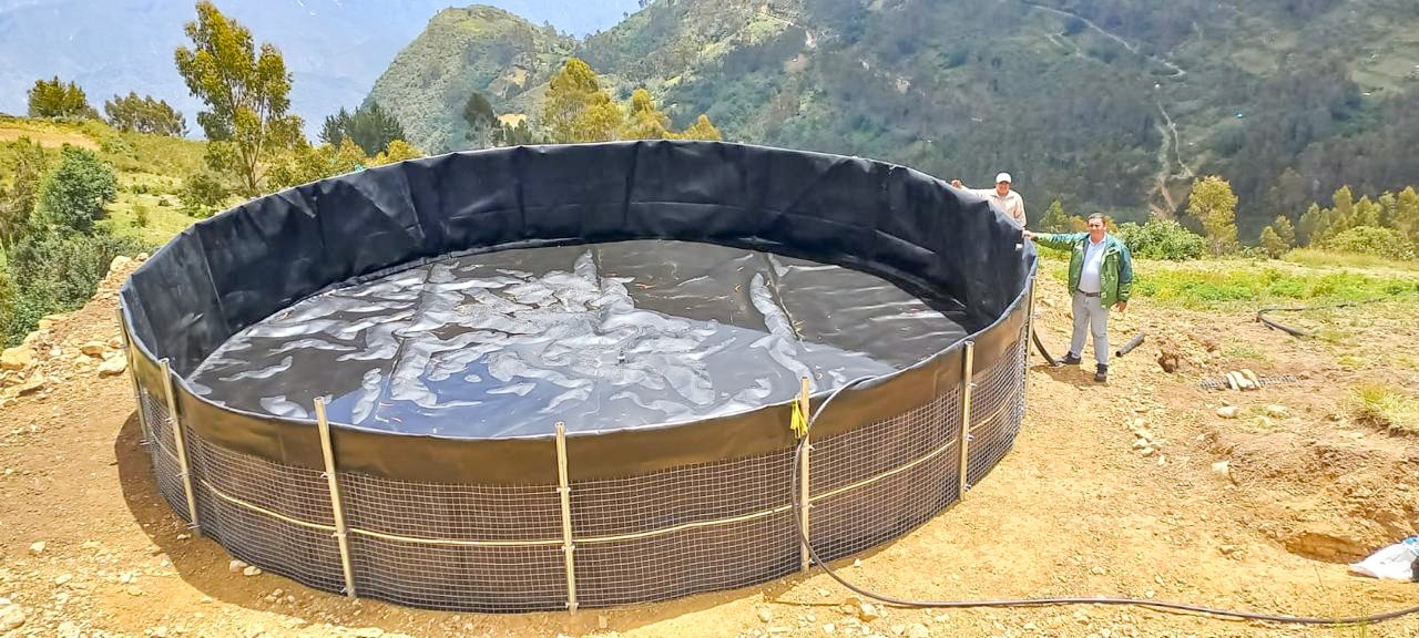 Midagri invierte más de 13 millones de soles en implementación de micro reservorios que asegurarán el agua para riego en 16 regiones