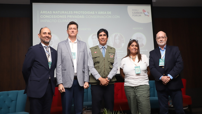 Sernanp destaca avances del Perú en financiamiento climático desde las áreas naturales protegidas durante el Perú Carbon Forum 2026
