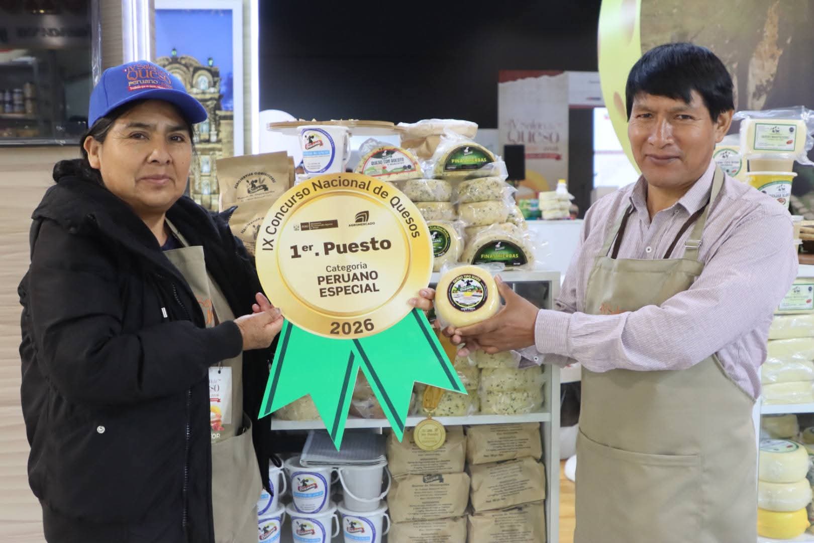 Cajamarca: Lácteos Disana  gana Medalla de Oro en la categoría Peruano Especial y consolida su liderazgo en la producción de quesos de alta calidad