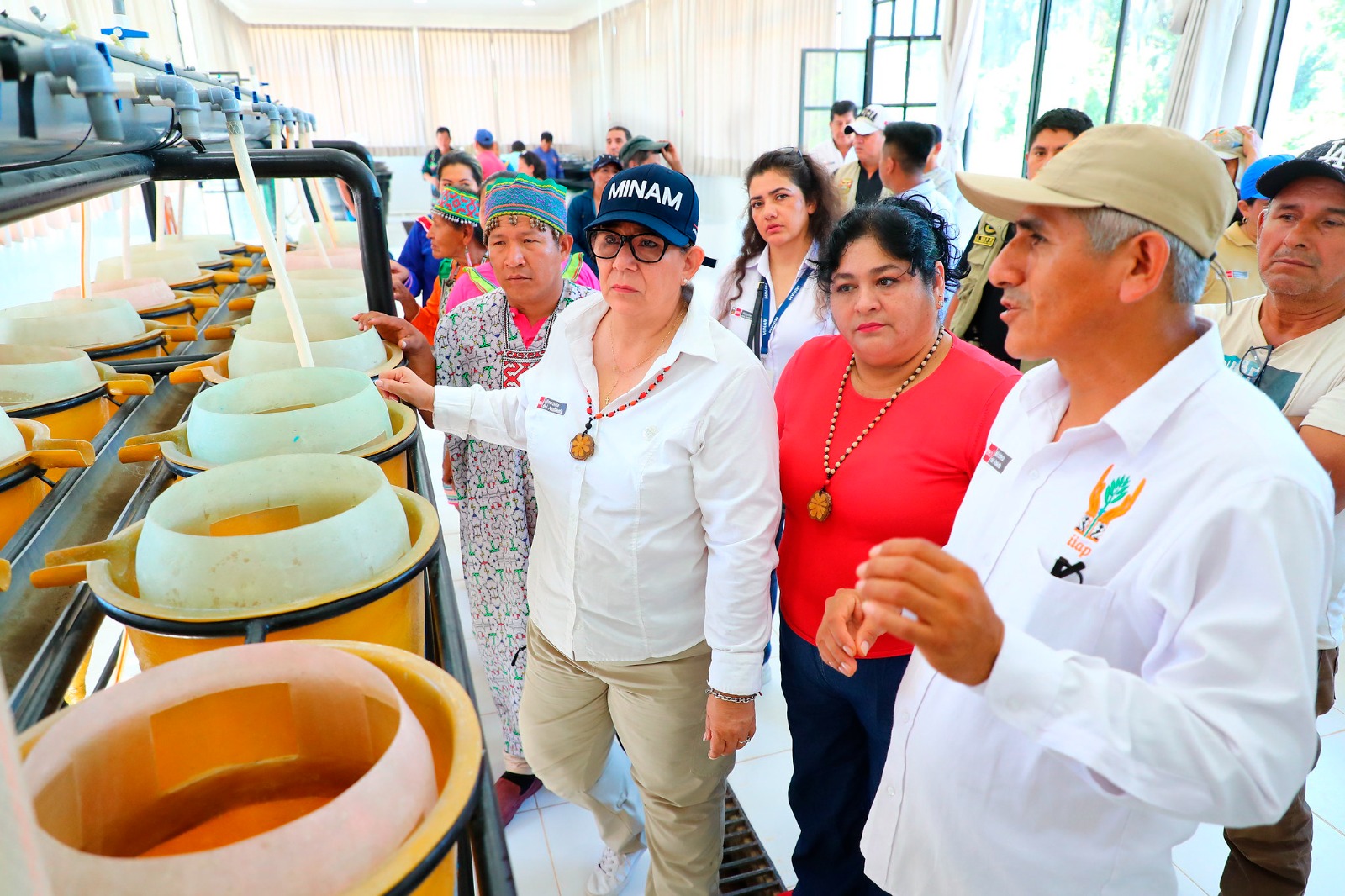 Ucayali: Minam transfiere 40 000 alevinos y 5 000 plantones para asegurar el alimento e ingresos de familias amazónicas