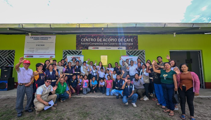 San Martín: Impulsan producción de café sostenible en comunidad que conserva más de 500 hectáreas de bosques