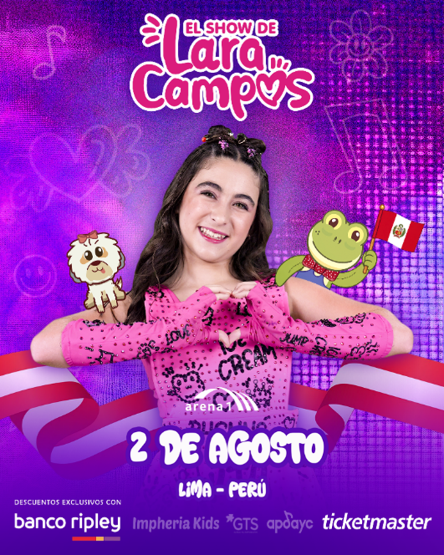 El Show de Lara Campos llega a Lima.