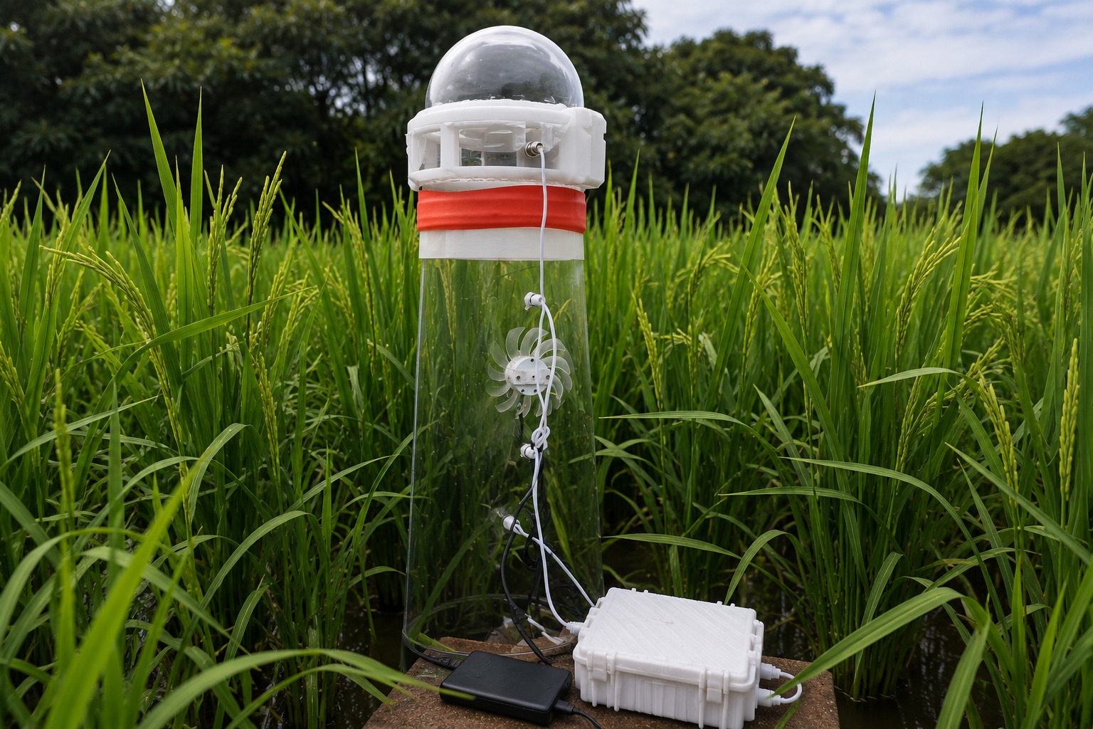 UNALM desarrolla la primera tecnología en el Perú para medir emisiones de metano en arrozales