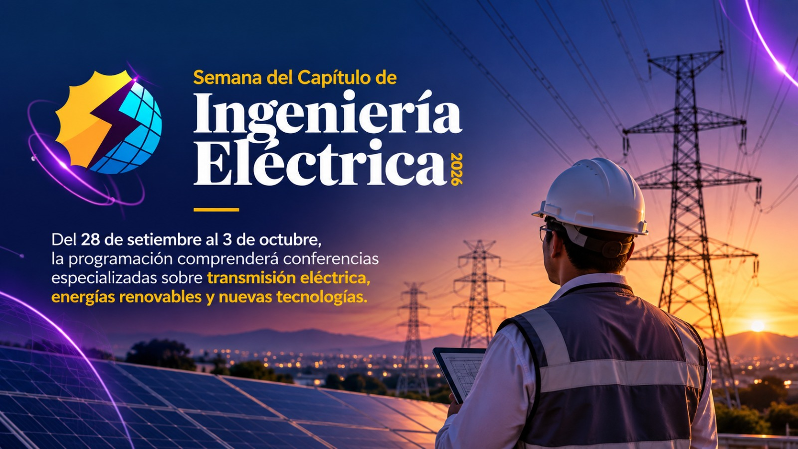 Semana de la Ingeniería Eléctrica 2026 analizará los retos de la transformación del sistema eléctrico peruano