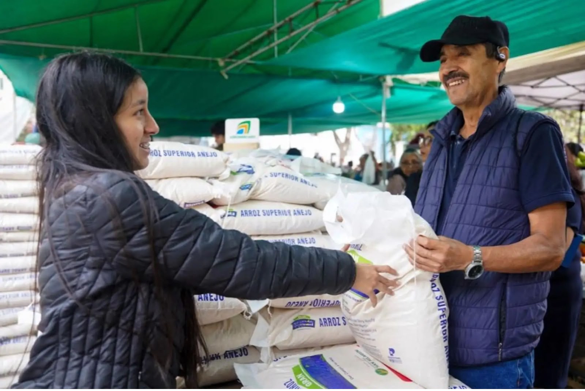 Producción de arroz alcanzó 3.7 millones de toneladas en 2025 y reúne a más de 74 mil productores