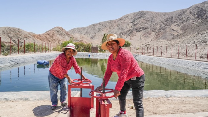 Arequipa: Inauguran moderno sistema de riego tecnificado para impulsar la agricultura familiar
