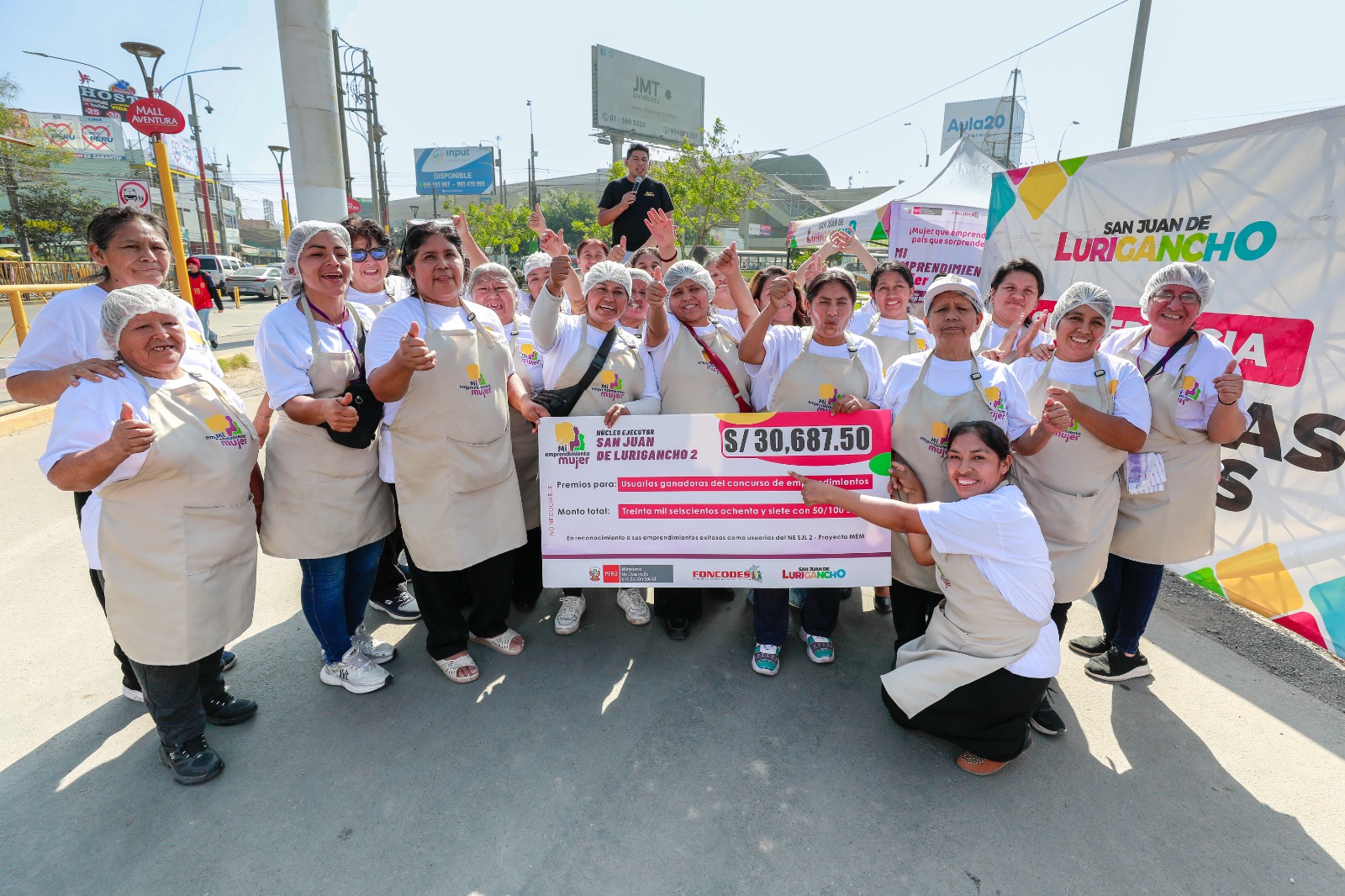 Emprendedoras de San Juan de Lurigancho ganan más de S/ 30 mil en incentivos de Foncodes