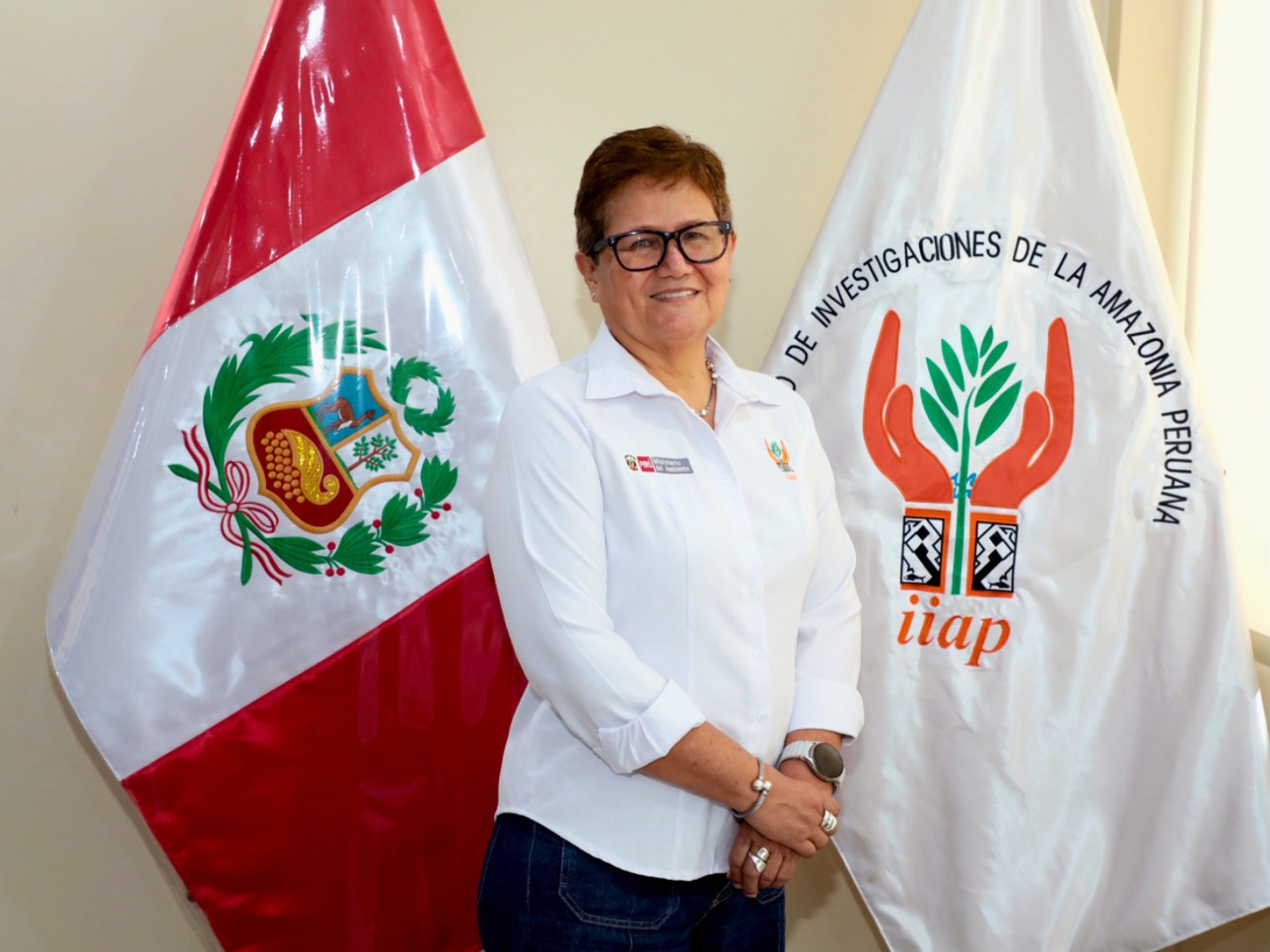 Doctora Carmen Rosa García Dávila retorna a la jefatura del IIAP tras ganar concurso público